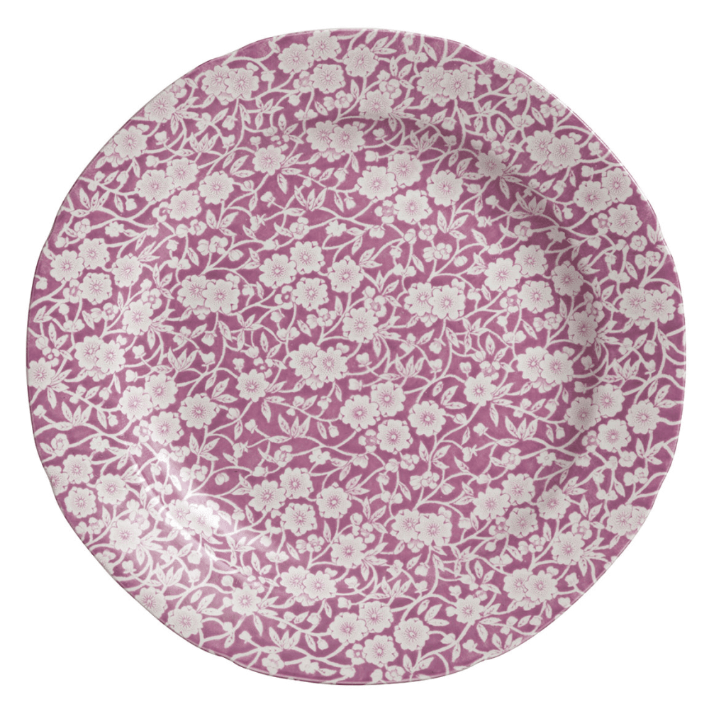 Blossom Calico Plate, D26.5cm, Lilac