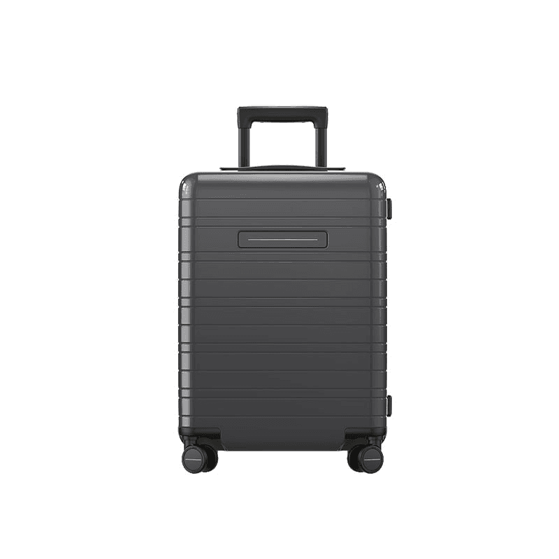 H5 Smart Cabin Suitcase, H55 x W20 x L40cm, Glossy Graphite