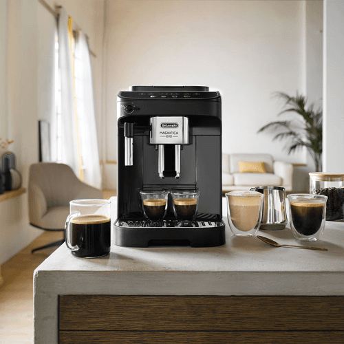 Image showing the Magnifico Evo Bean to Cup Coffee Machine, Black product.
