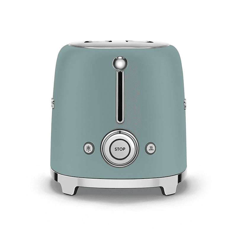 50's Style 2 Slot Toaster, Emerald Green