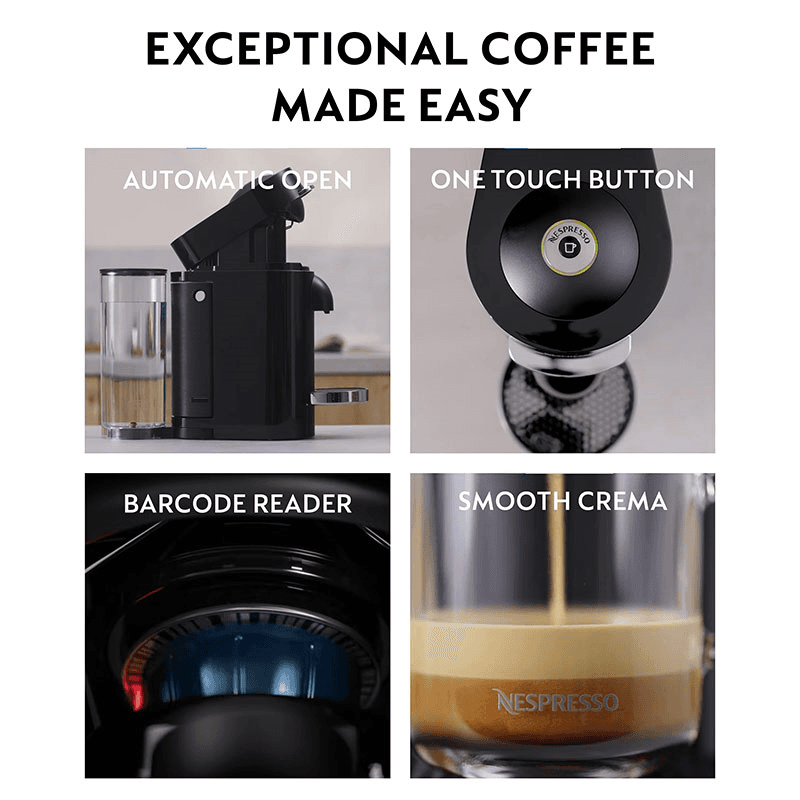 Vertuo Plus Coffee Machine, Black