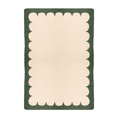 Image showing the Portico Rug, 170 x 250cm, Forest Green product.