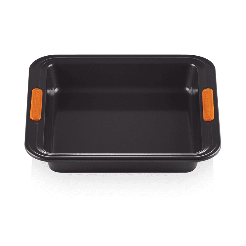 Bakeware Square cake tin, 23 x 4.5cm, Black