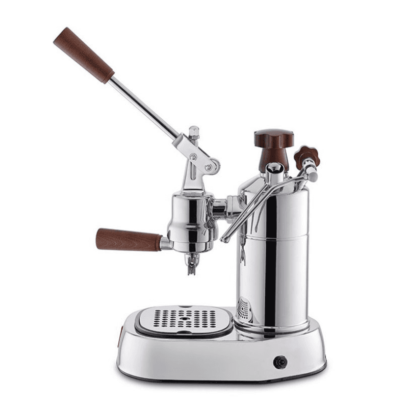 Professional Lusso Coffee Machine, Wood/Stainless Steel
