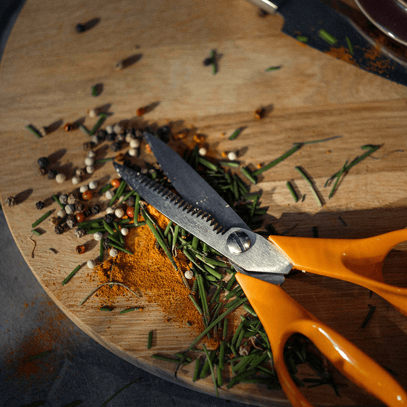 Universal Garden Scissors 18cm S92, Silver/Orange