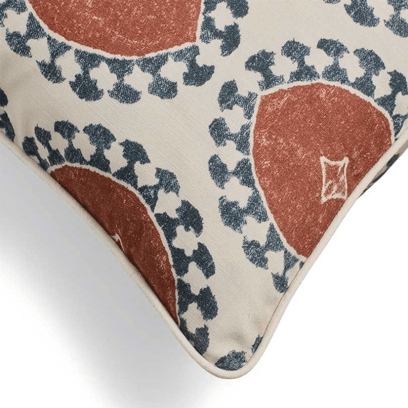 Contorno Cushion Cover, 56 x 56cm, Dirty Orange