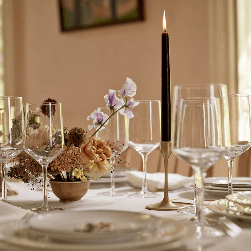 Hoxton Set of 6 White Wine Glasses, H23.5cm