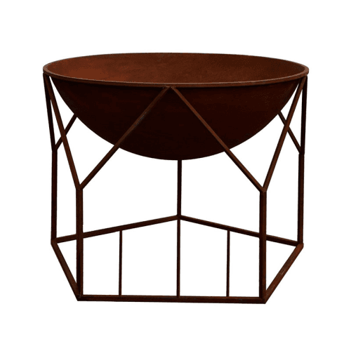 Image showing the Buckingham Outdoor firebowl, W70cm, Rust product.