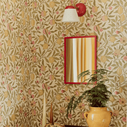 Image showing the Mirror, 30cm, Venetian Red product.