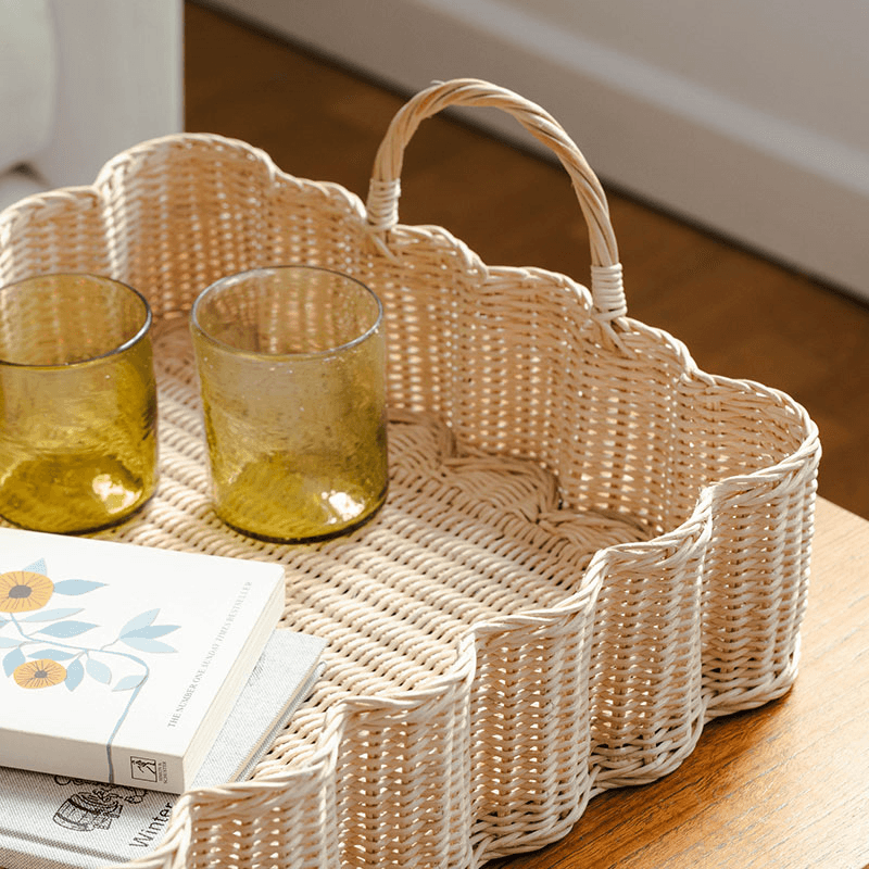 Wavy Tray, Natural