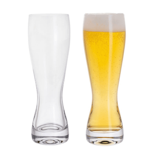 Image showing the Wine and Bar Set of 2 Beer Glasses, 390ml, Clear product.