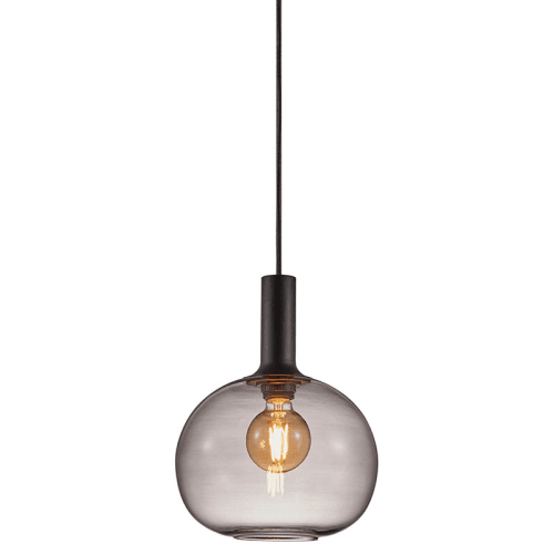 Image showing the Alton Pendant, H33cm, Smoke product.