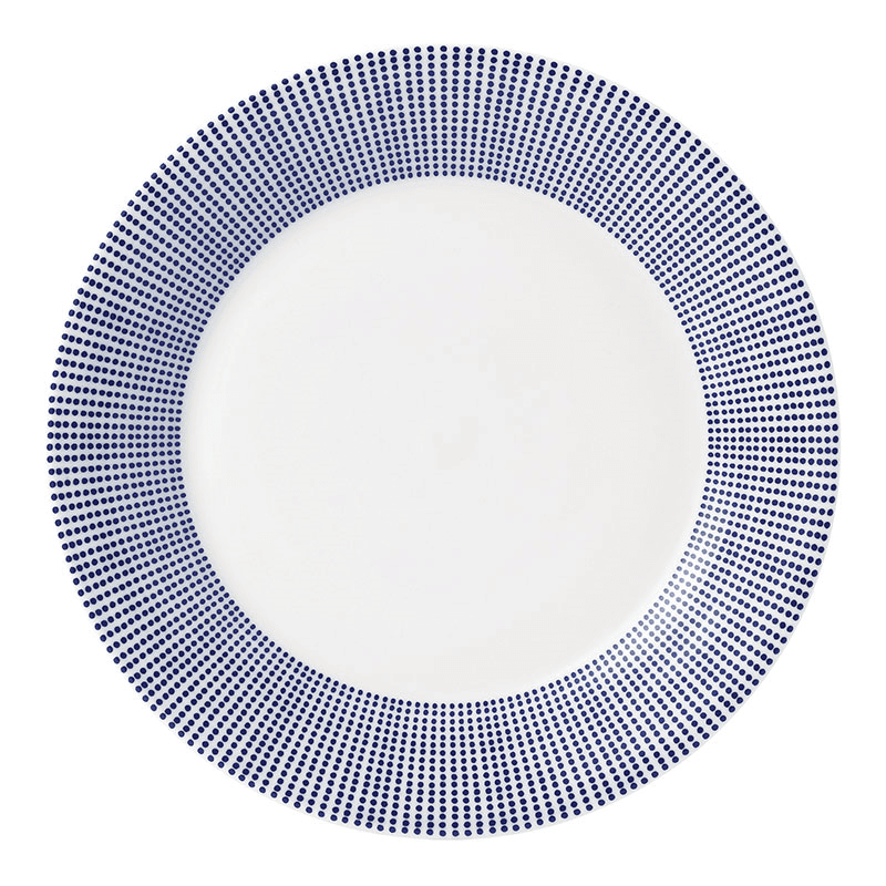 Pacific - Dots Dessert plate, 23cm, Blue
