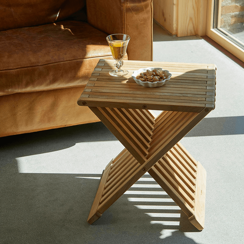 Fionia Stool, W40 x D33.5 x H44cm, Oak