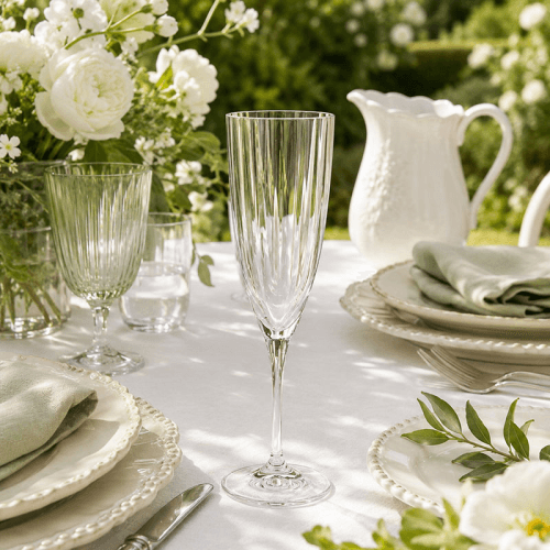 Image showing the Sensa Set of 6 Flute Glasses product.