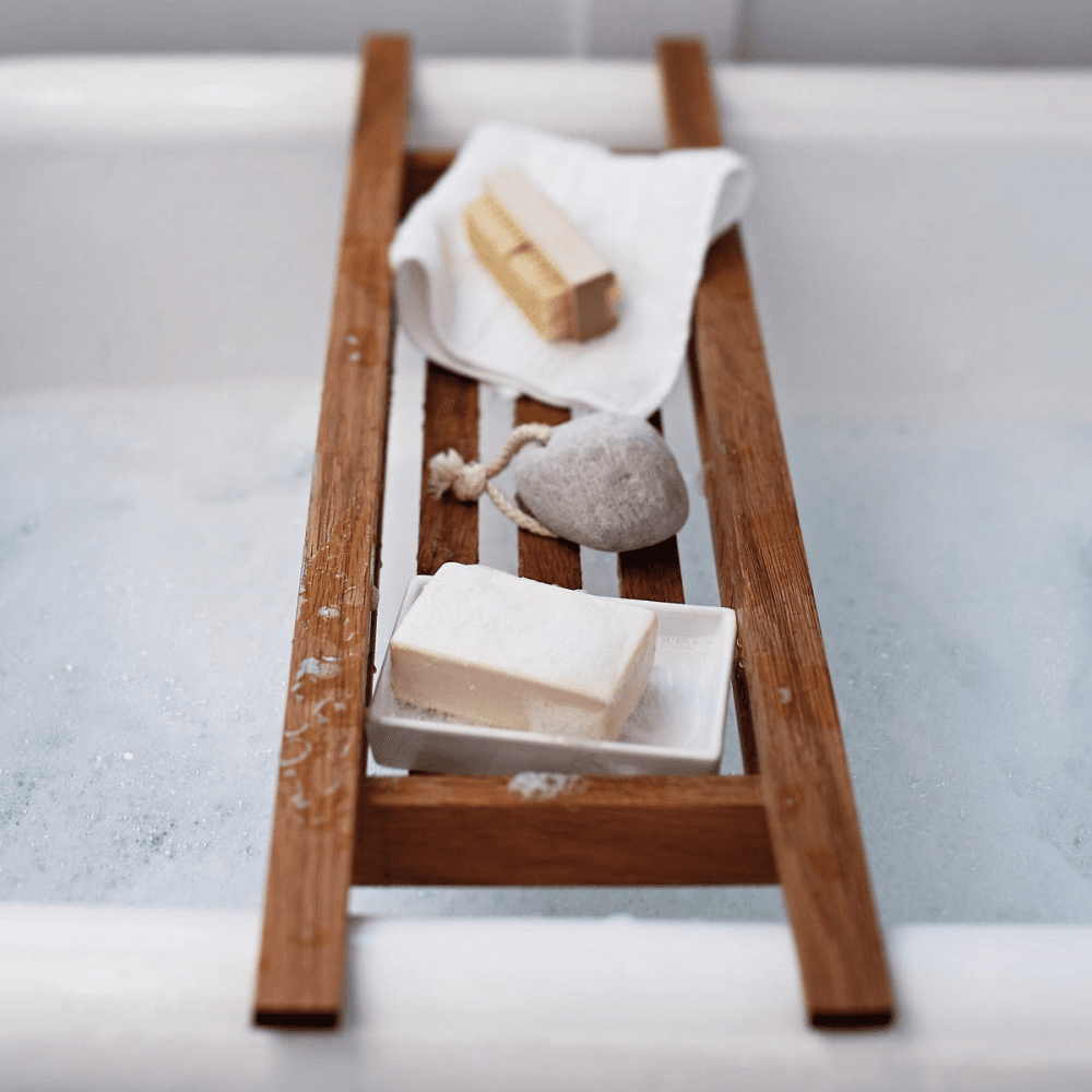 Wooden Bath Tidy, Oak