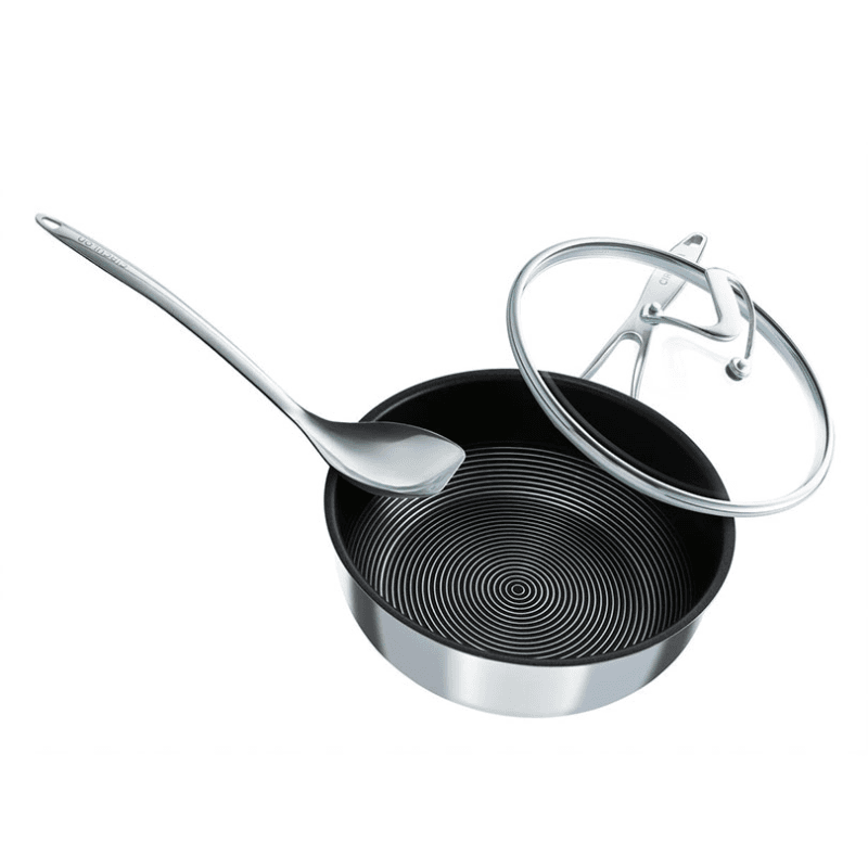 C Series Chef Pan With Scraping Spoon, 3.3L