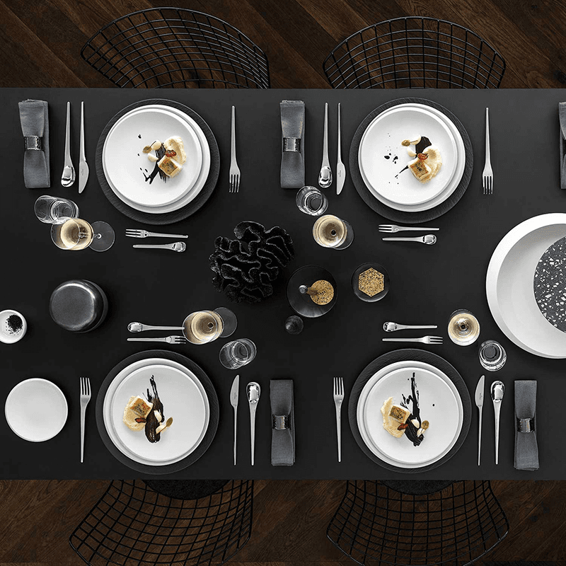 NewMoon 30 Piece Cutlery Set, Stainless Steel