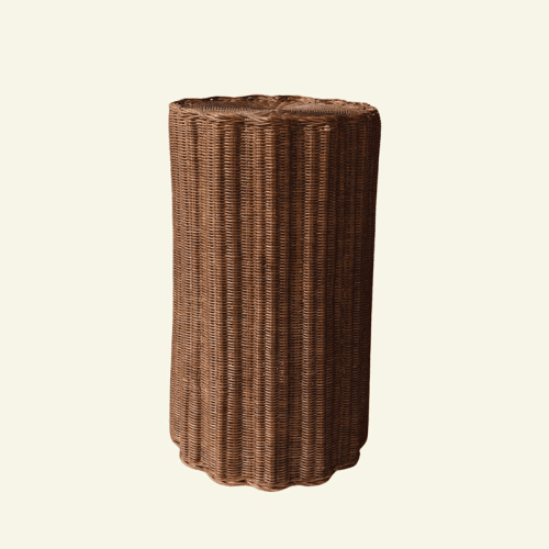 Image showing the Connie Wavy Side Table, Teak product.