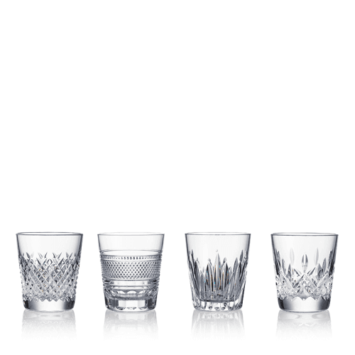 Image showing the Heritage Mastercraft Set of 4 Tumblers, 250ml, Clear product.