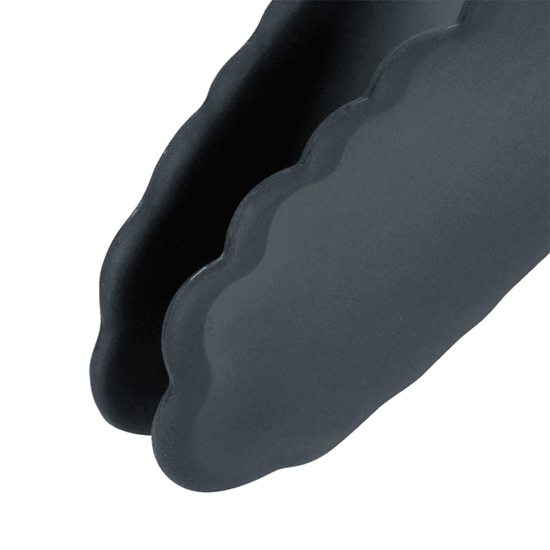 Locking tongs with silicone heads, 12"
