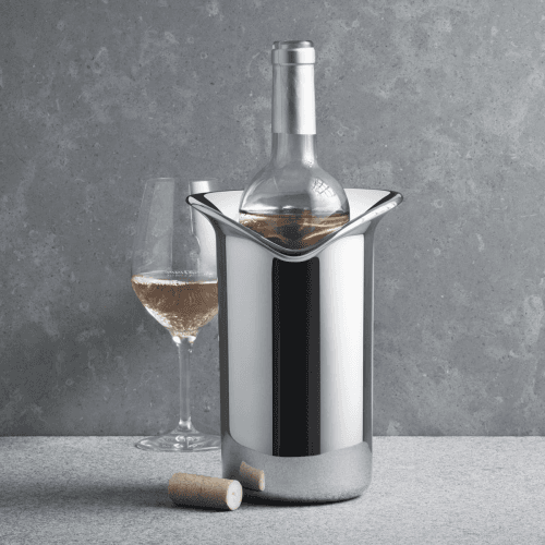 Image showing the Wine cooler, 22cm, Stainless Steel product.
