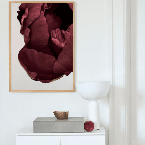 Image showing the Peonia 02 FSC Print, 50 x 70cm product.