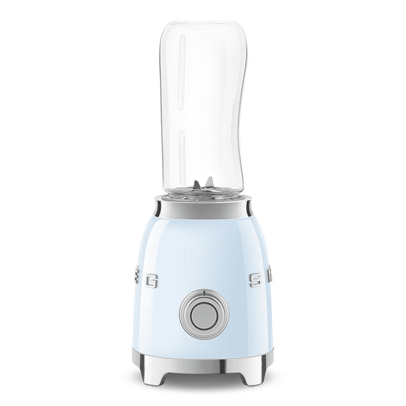 50's Style Mini Blender & Smoothie Maker, 600ml, Pastel Blue