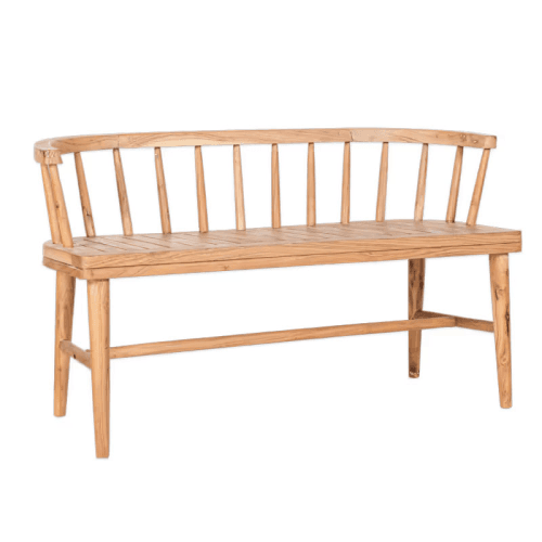 Image showing the Tipu Acacia Wood Bench, Natural product.