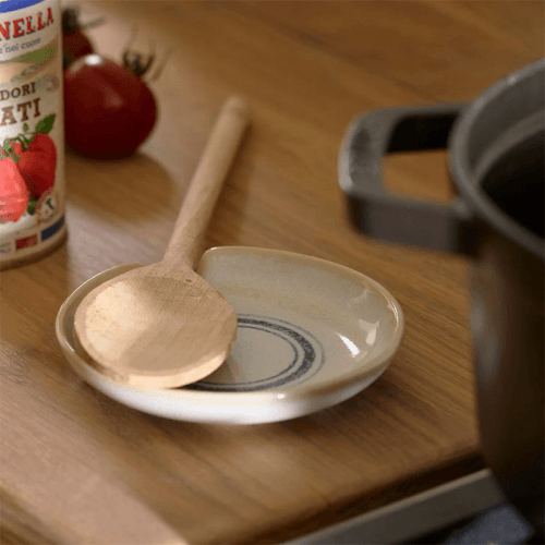 Image showing the Melbury Spoon Rest, D12cm, Blue product.