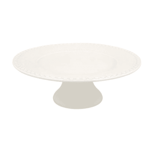 Image showing the Fantasy Cake Stand, D34.5cm, Sandy Grey product.