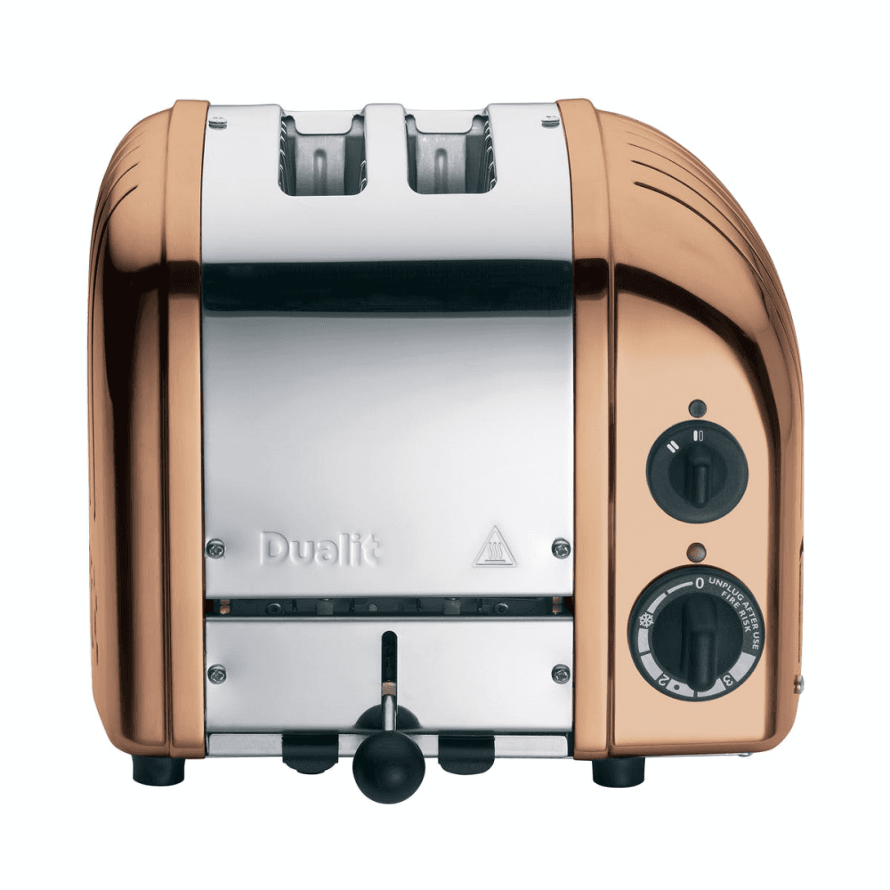 Classic Vario 2 slot toaster, Copper