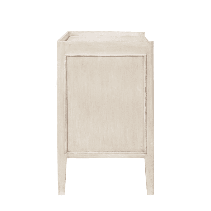 Catous Small chest of drawers, L62 x W40 x H73cm, White