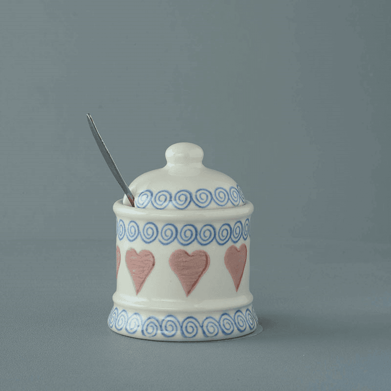 Hearts Jam pot