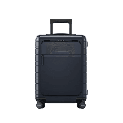 Image showing the H5 Smart Cabin Suitcase, H55 x W20 x L40cm, Glossy Night Blue product.