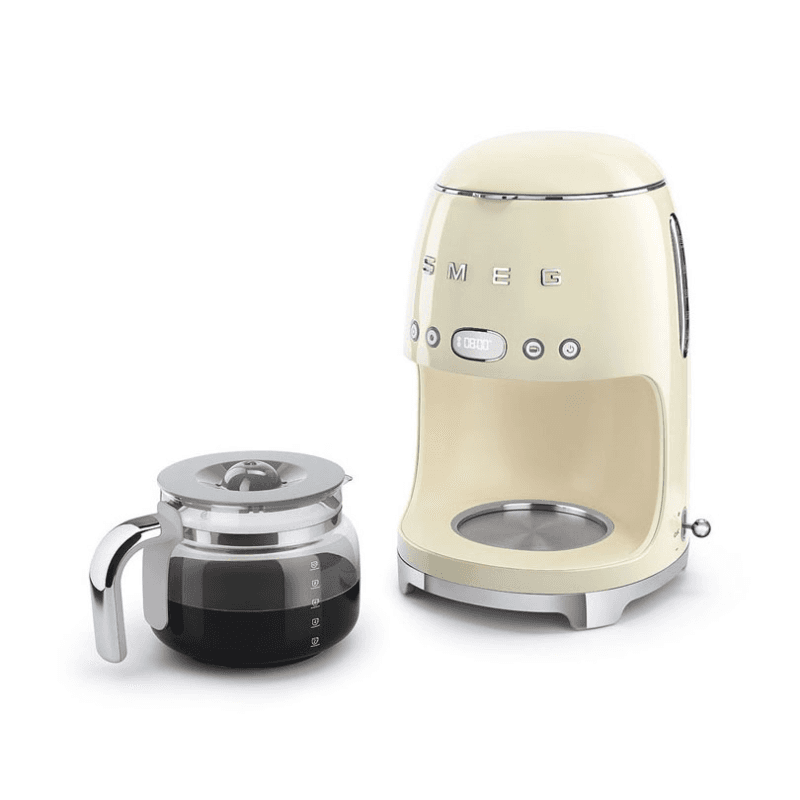 Drip Filter Coffee Machine, 1.4L, Cream