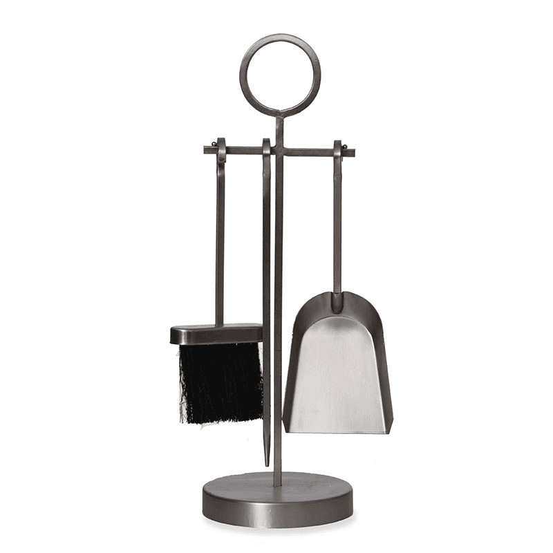 Paxford Fireside Tool Set, Silver