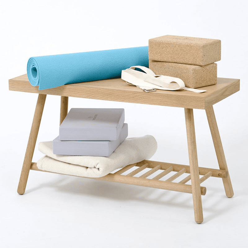 Bench, H43.5 x W75cm, Oak