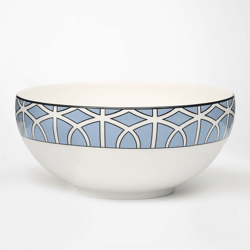 Loop Breakfast Bowl, D15cm, Cornflower Blue