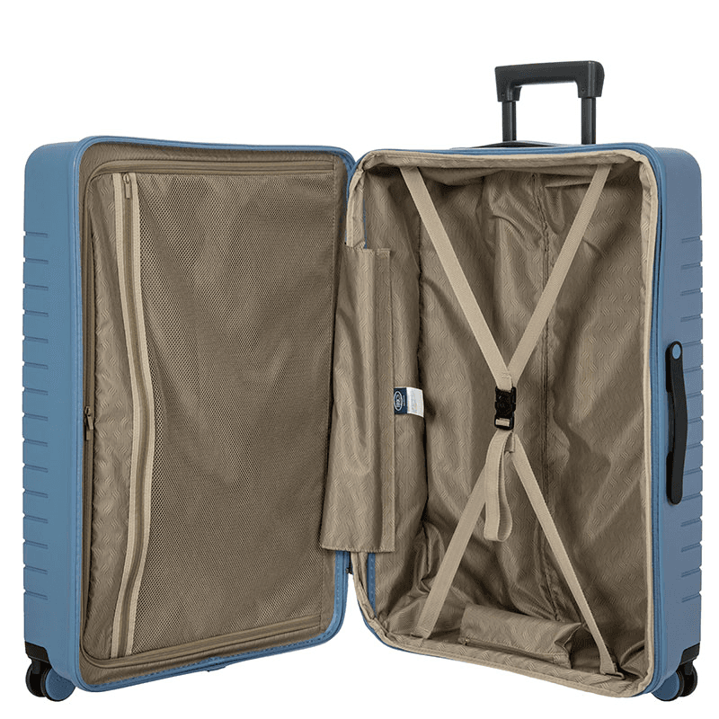 Ulisse Expandable Suitcase, H79 x L53 x W31cm, Grey Blue