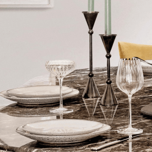 Image showing the Pembroke Set of 4 Champagne Coupes, Clear product.
