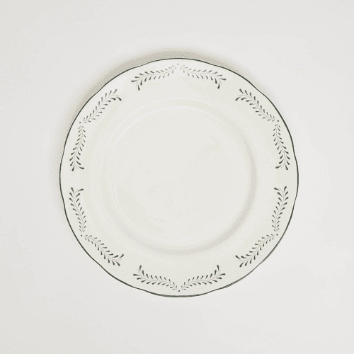 Image showing the Olive Set of 4 Dinner Plates, D29cm, Green product.