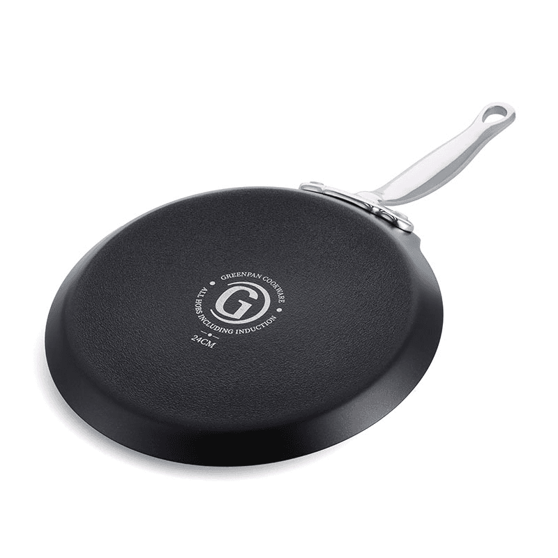 Barcelona Pro Non-Stick  Pancake Pan, 24, Black