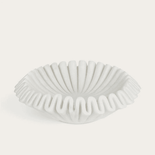 Image showing the Malpas Bowl, D30cm, White product.
