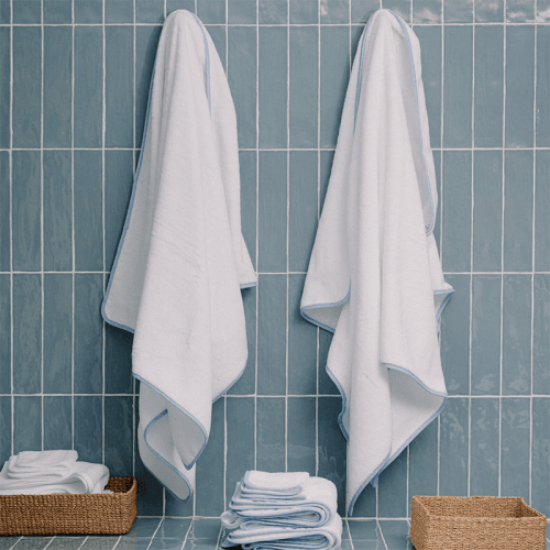 Image showing the Georgina Signature Towel Bundle, Powder Blue product.