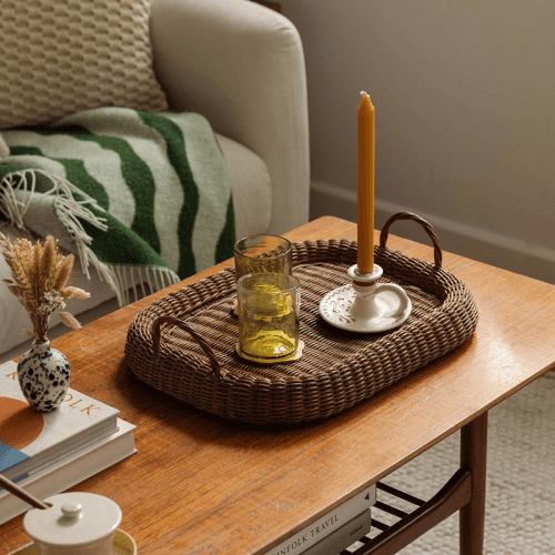 Image showing the Chunky Tray, Teak product.