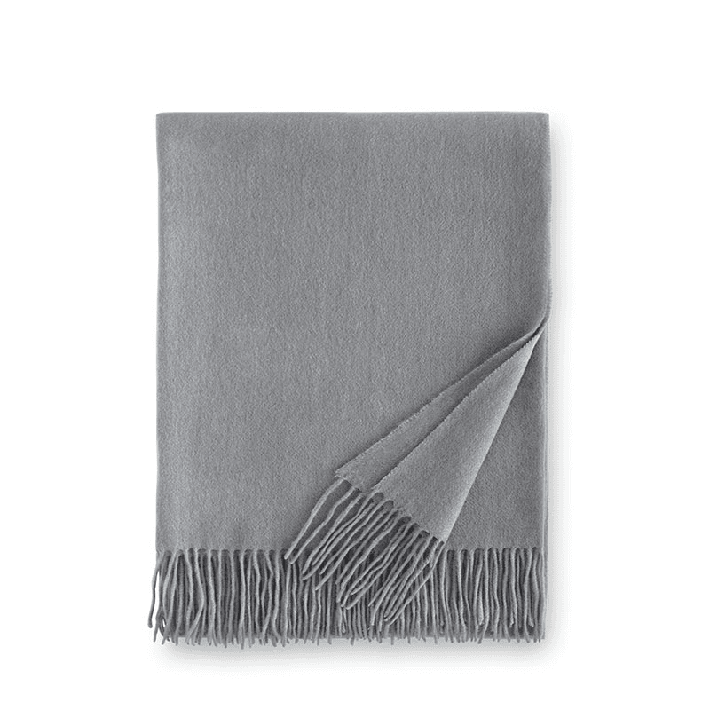 Dorsey Throw, W127 x L178cm, Silver