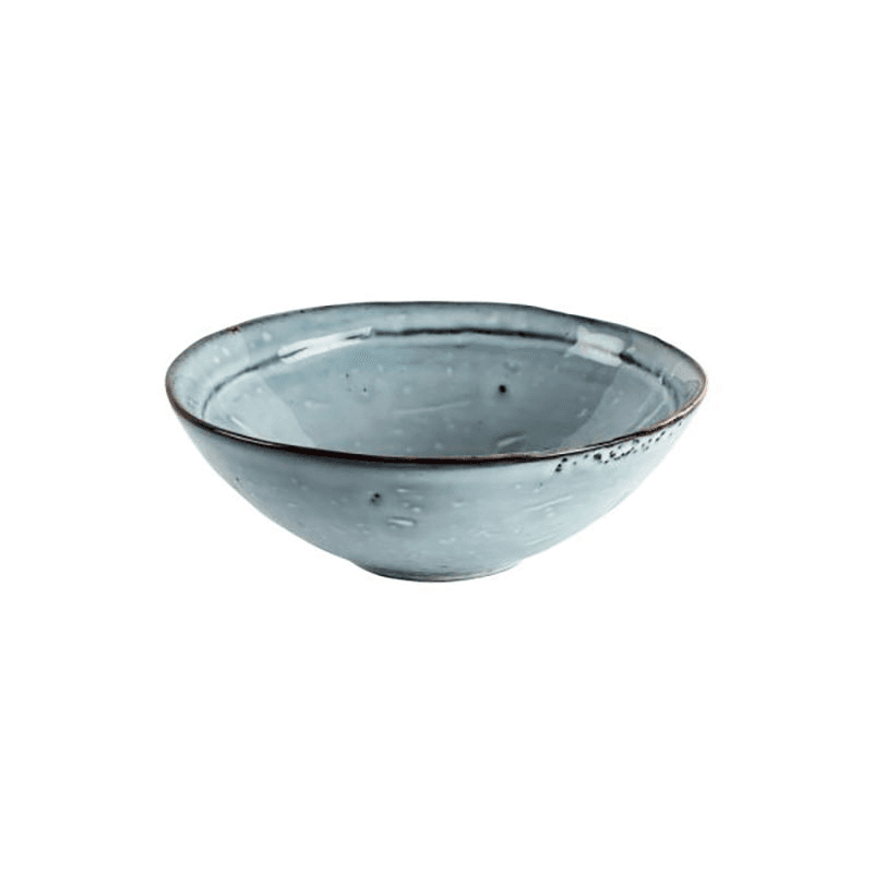 Misty 12 Piece Dinner Set, Dusty Blue
