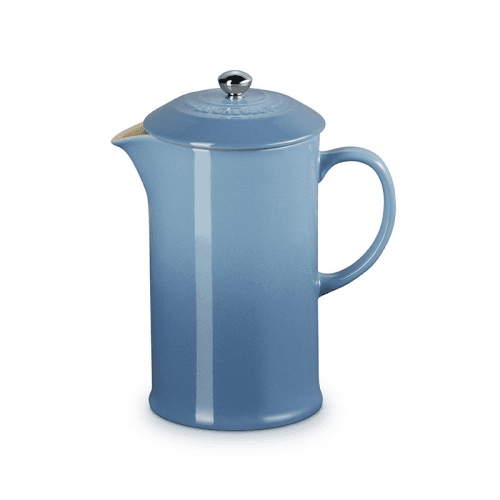 Image showing the Stoneware Cafetiere, 1L, Chambray product.