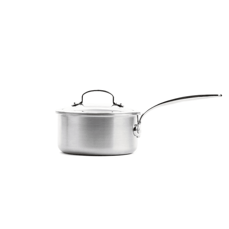 Premiere 3 Piece Non-Stick Saucepan Set, Stainless Steel